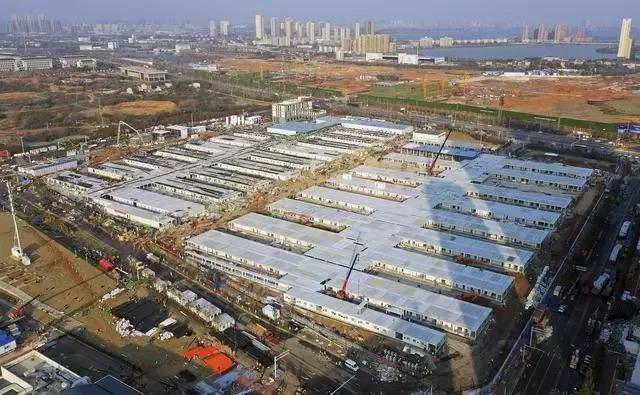 雷神山医院 俯瞰效果图